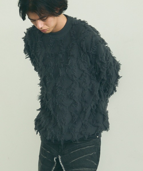 ニット/セーター leinwande Mixed Fringe leinwande Mohair Mixed Fringe Tops - メルカリ
