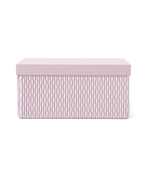 Francfranc（フランフラン） 収納 ウェーブ ボックス L パープル
