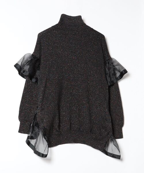 「lilLilly」 タートルネックニット FREE ブラック レディース_画像2