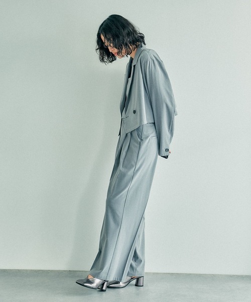 LEPSIM（レプシィム） パンツ TRタックパンツ 242649 レディース