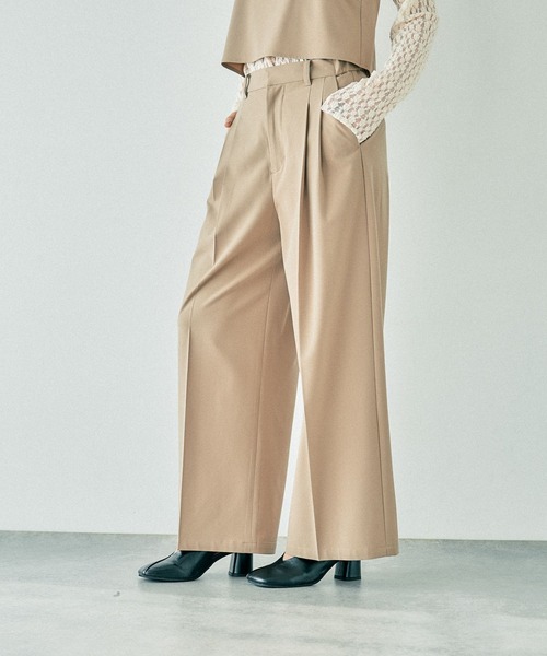 ブルース・リーフギヤ LEPSIM パンツ TRタックパンツ 242649 レディース : ZOZOTOWN