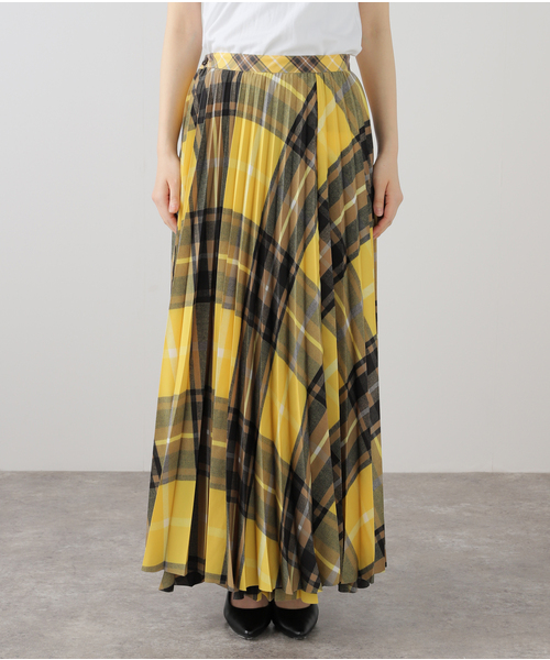 MASU スカート PLEATED WRAP SKIRT M25K6PT008：スカート : ZOZOTOWN  