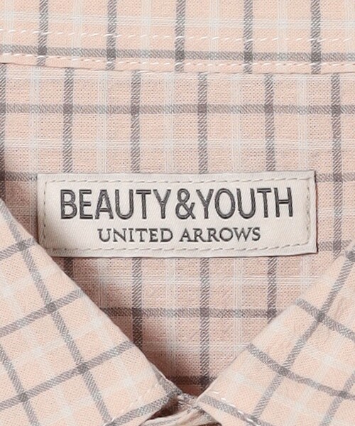 BEAUTY＆YOUTH UNITED ARROWS シャツ シャーリング チェック