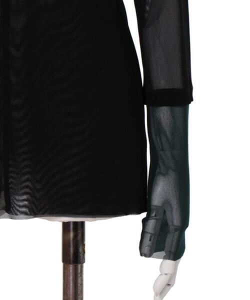 UN3D.（アンスリード） tシャツ UN3D./アンスリード/WAVE LINE SHEER