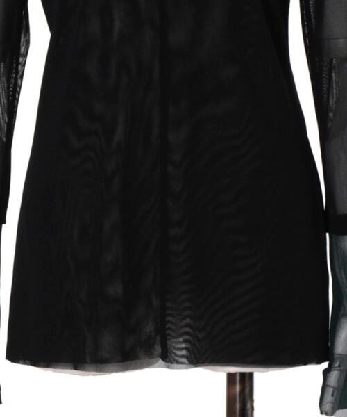 UN3D.（アンスリード） tシャツ UN3D./アンスリード/WAVE LINE SHEER