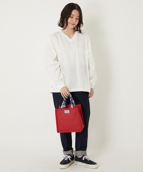 HOLLYWOOD RANCH MARKET トートバッグ BOMBAY BAZAR ジュート