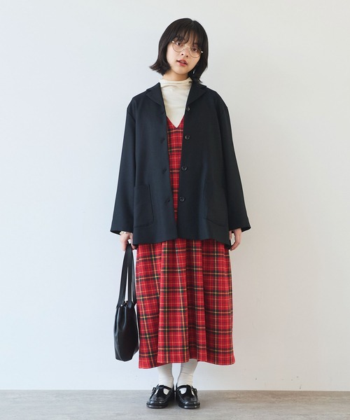 bulle de savon ジャンパースカート Recycle CHECK : ZOZOTOWN