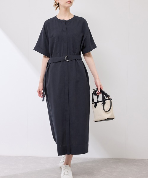 theory luxe（セオリーリュクス） ストライプ柄シャツワンピース 38