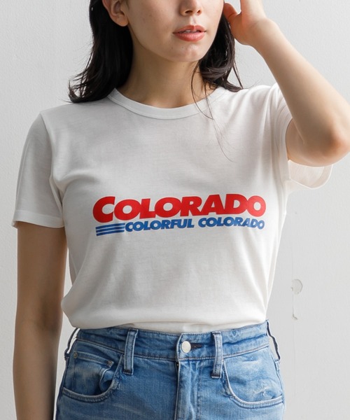 tシャツ 「MEN ， WOMEN」STATE TEE -Colorado レディース メンズ