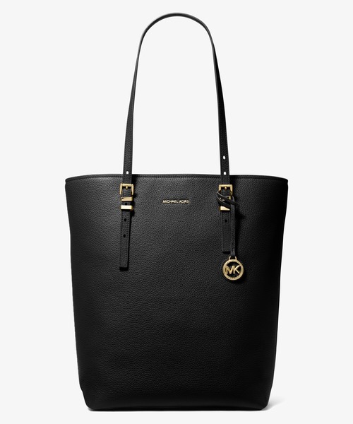 マイケルコース　バック　黒　牛革　MICHAEL KORS 美品　送料無料 MICHAEL KORS（マイケルコース） トートバッグ QUINN ぺブル レザー