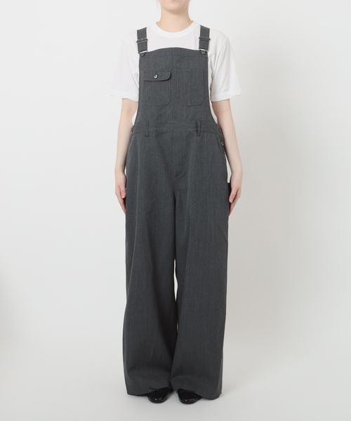 IENA LA BOUCLEサロペット IENA LA BOUCLE サロペット オーバーオール ウールツイル