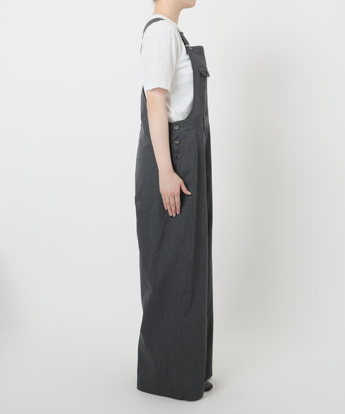 IENA LA BOUCLE モールスキンオーバーオール オールインワン 黒 新品未使用☆IENA LA BOUCLE モールスキンオーバーオール☆ブラック