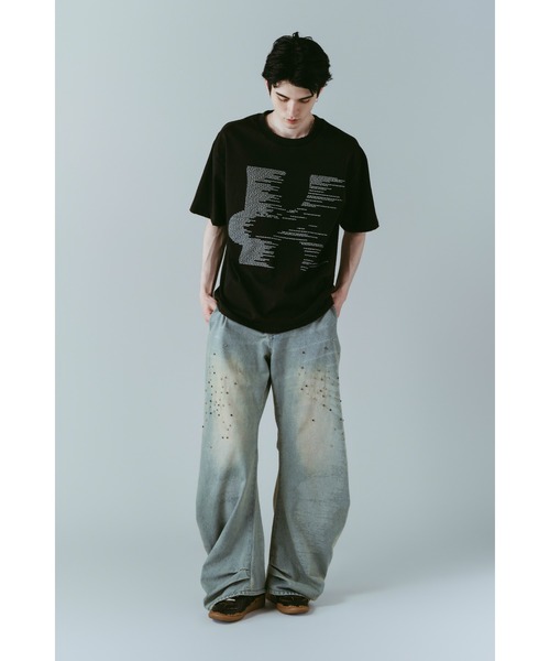 Knuth Marf（クヌースマーフ） tシャツ 半袖 K error design T shirt