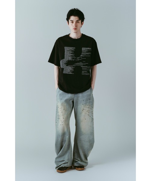 Knuth Marf（クヌースマーフ） tシャツ 半袖 K error design T shirt