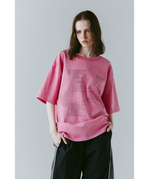 Knuth Marf（クヌースマーフ） tシャツ 半袖 K error design T shirt