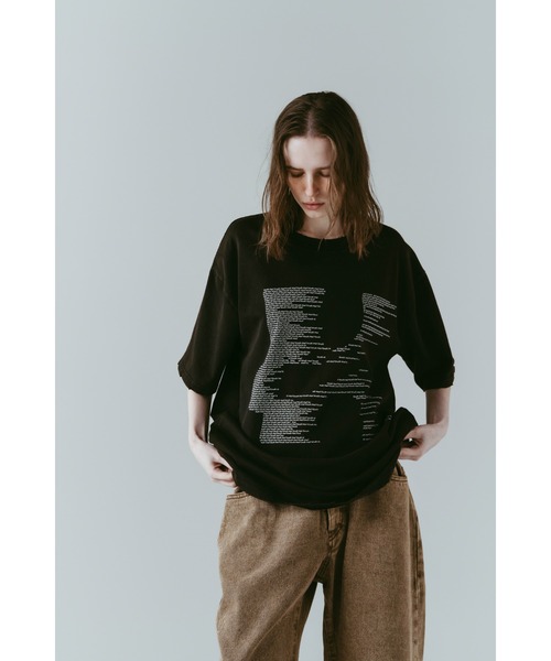 Knuth Marf（クヌースマーフ） tシャツ 半袖 K error design T shirt