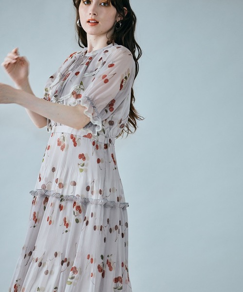 Audie a Muses（オーディア ミューズ） ワンピース チェリープリント