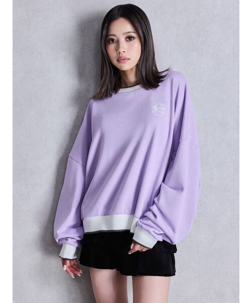 GYDA トレーナー スウェット BICOLOR スウェットトップス