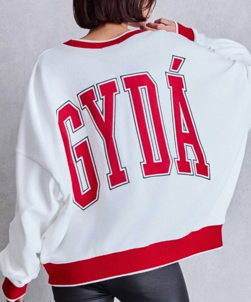 トレーナー スウェット GYDA BICOLOR スウェットトップス レディース