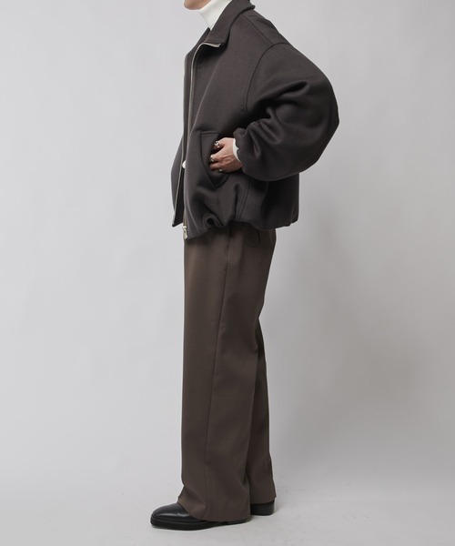 Lui's（ルイス） スラックス ダブルクロス ストレートパンツ メンズ