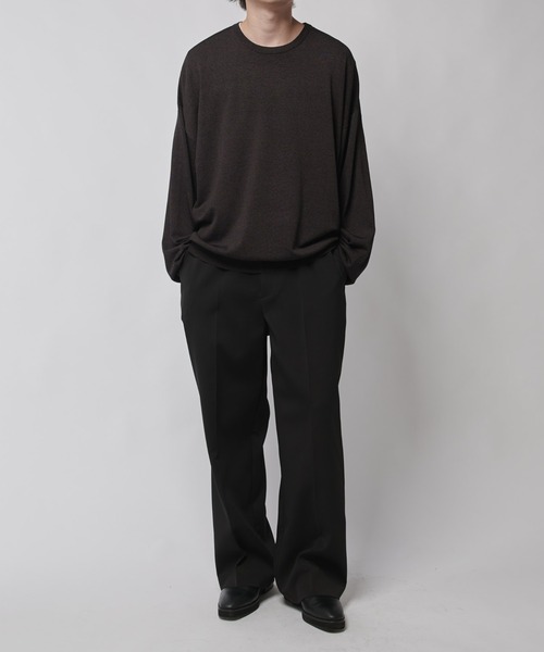 Lui's（ルイス） スラックス ダブルクロス ストレートパンツ メンズ