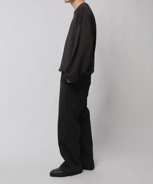 Lui's（ルイス） スラックス ダブルクロス ストレートパンツ メンズ