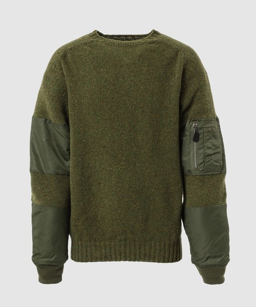 Bombersleevesweater メンズ レディース