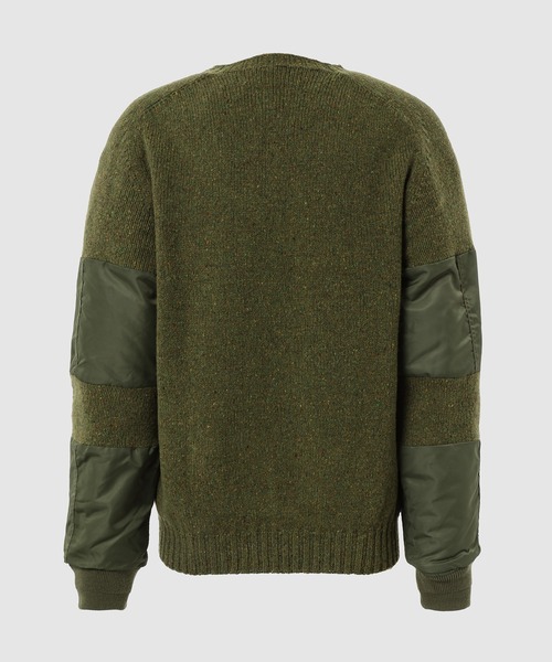 Bombersleevesweater メンズ レディースの画像