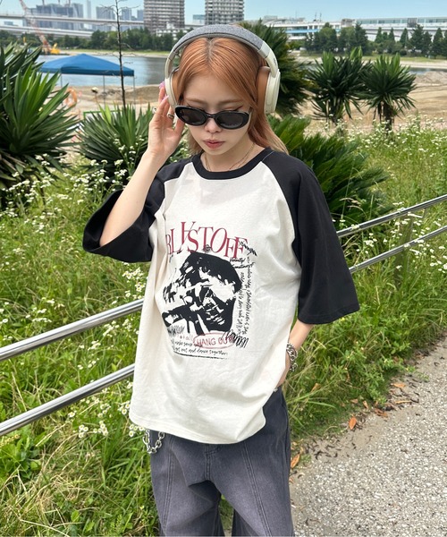 「sedacle」 半袖Tシャツ LARGE ブラウン メンズ