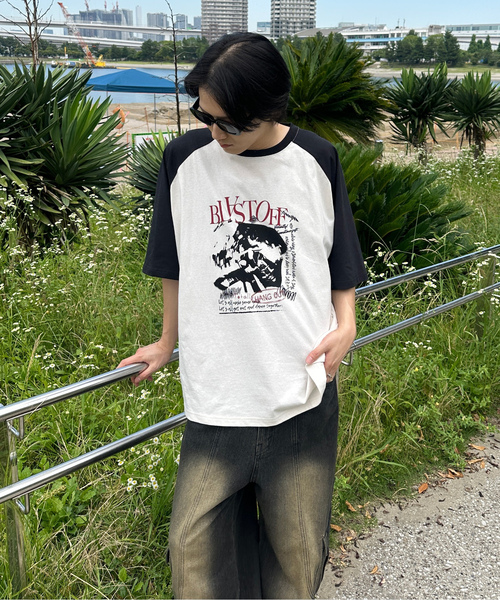 「sedacle」 半袖Tシャツ LARGE ブラウン メンズ