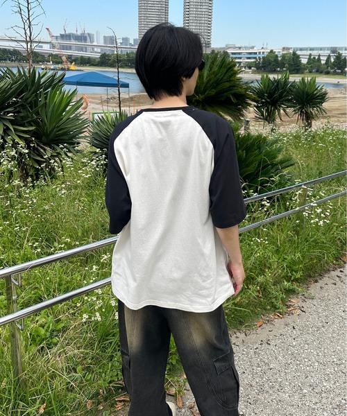 「sedacle」 半袖Tシャツ LARGE ブラウン メンズ