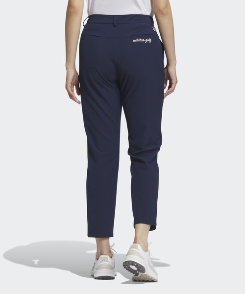【88】秋冬 定価17,600円 アディダス ゴルフ 防風 アンクルパンツ 黒 adidas（アディダス） パンツ EX STRETCH ACTIVE WIND .RDY 撥水