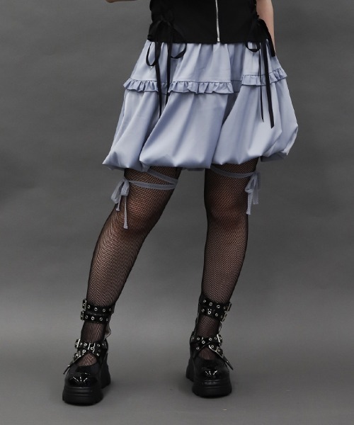 axes femme POETIQUE スカート クラゲバルーンミニスカート : ZOZOTOWN