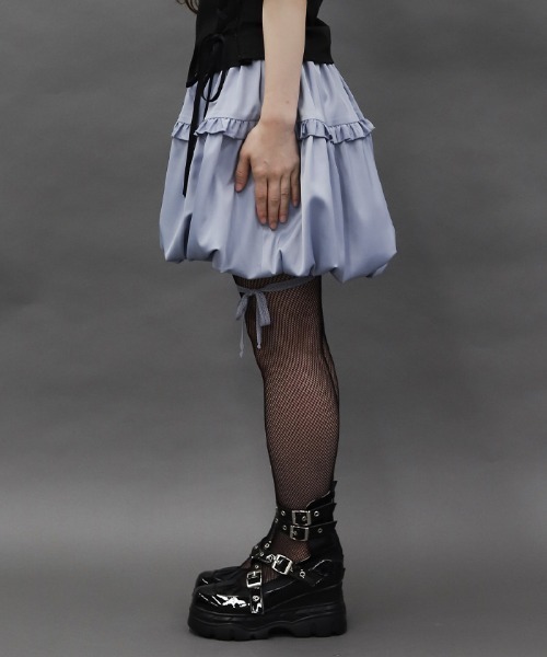 〖2000's当時品〗LIZLISA ホルターネック ミニバルーンスカート axes femme POETIQUE スカート クラゲバルーンミニスカート : ZOZOTOWN