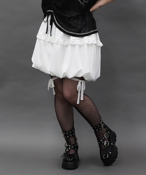 axes femme POETIQUE スカート クラゲバルーンミニスカート : ZOZOTOWN