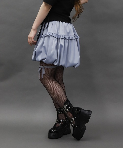 axes femme POETIQUE スカート クラゲバルーンミニスカート : ZOZOTOWN