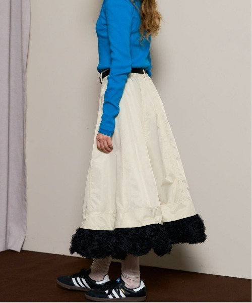 ドゥーブルメゾン　カフェテリアスカート double maison ドゥーブルメゾン カフェテリアスカート