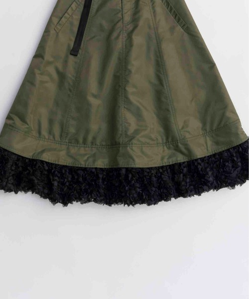 MAISON SPECIAL（メゾンスペシャル） スカート Belted 2way Flower Hem