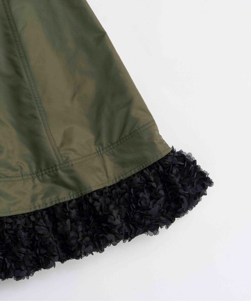 MAISON SPECIAL（メゾンスペシャル） スカート Belted 2way Flower Hem