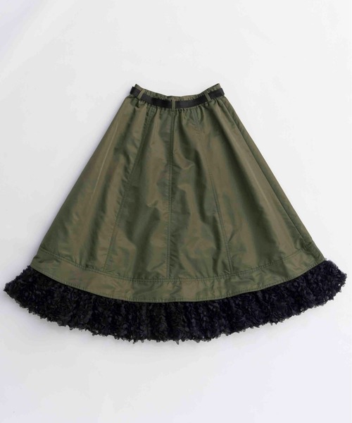 MAISON SPECIAL（メゾンスペシャル） スカート Belted 2way Flower Hem