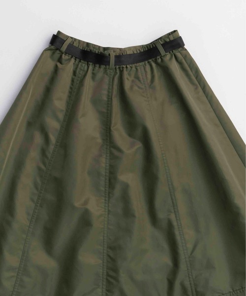 MAISON SPECIAL（メゾンスペシャル） スカート Belted 2way Flower Hem