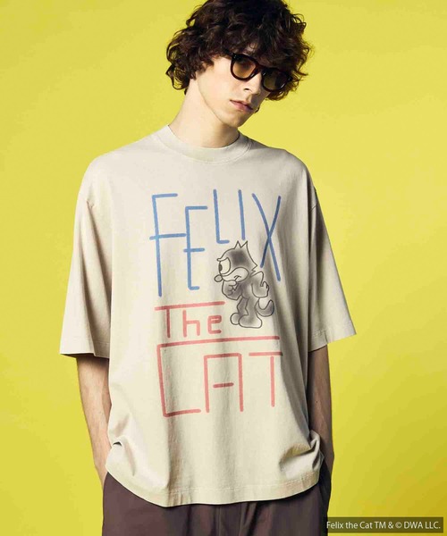 Maison SpecialTシャツ MAISON SPECIAL tシャツ 「UNISEX」「FELIX」Prime-Over Crew