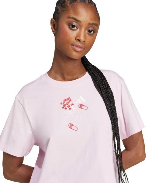adidas（アディダス） tシャツ ミニグラフィックTシャツ レディース