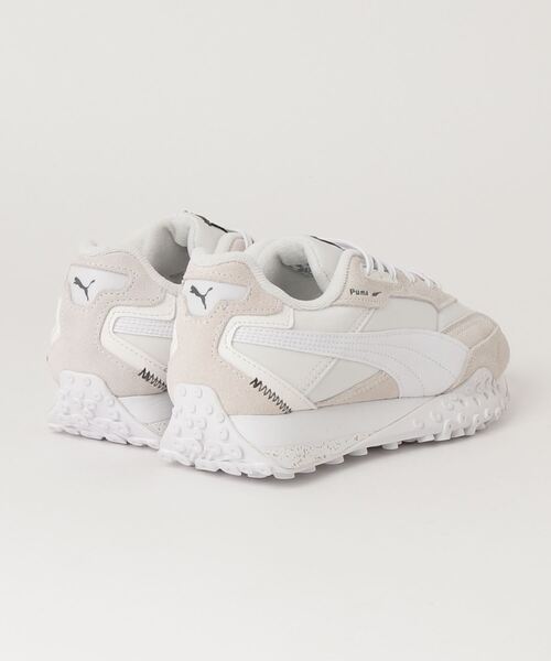 「PUMA」 ローカットスニーカー 25.0cm ホワイト×ホワイト レディース_画像2