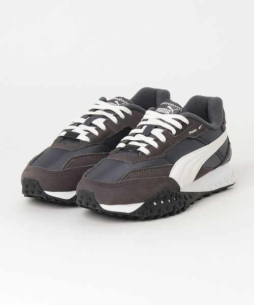 「PUMA」 ローカットスニーカー 25.0cm ホワイト×ホワイト レディース_画像5
