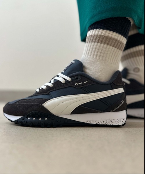 「PUMA」 ローカットスニーカー 25.0cm ホワイト×ホワイト レディース_画像9