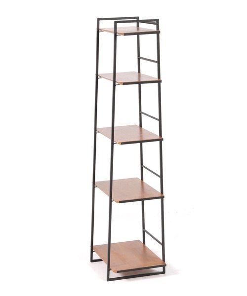 studio CLIP（スタディオクリップ） 家具 ウッド＆アイアン5段シェルフ