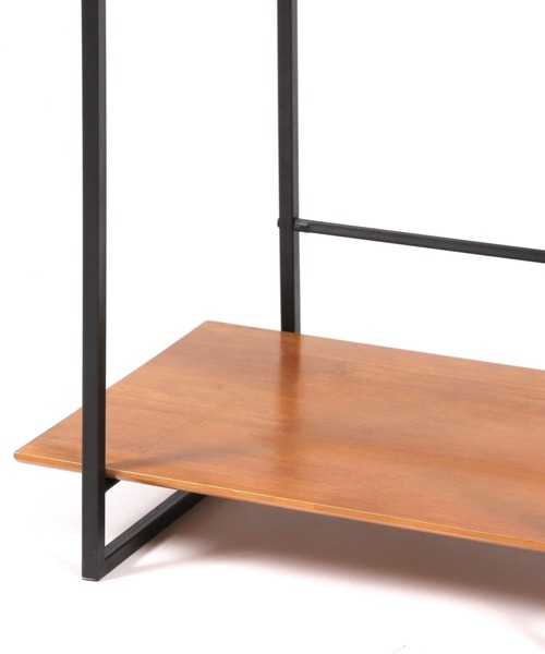 studio CLIP 家具 ウッド＆アイアン5段シェルフ : ZOZOTOWN