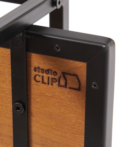 studio CLIP（スタディオクリップ） 家具 ウッド＆アイアン5段シェルフ