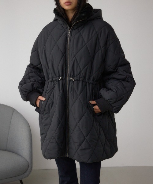 Chesty（チェスティ） ジャケット ノーカラージャケット キルティング